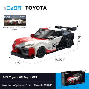 CaDA | Toyota Officially Licensed Buildable Race Car 1:24 Scale