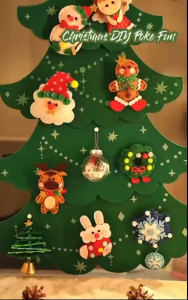 ♥♥♥ 𝐒𝐆 𝐒𝐞𝐥𝐥𝐞𝐫 BabySPA Christmas Handcraft DIY Art Set for Kids Holiday Fun