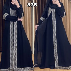 [ABAYA ORI] New Gamis Abaya Turkey Dubai arab 835 Terbaru