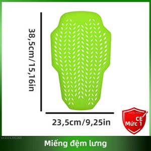 WOSAWE | WOSAWE CE Cấp 1/2 Áo Khoác Xe Máy Armor Insert Back Protector Mềm Vai Khuỷu Tay Miếng Đệm Ngực Rider Coat Phụ Kiện