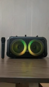BTS-1709 1800mAh Bluetooth speaker Rechargeable Bluetooth Wireless Trolley Type Portable Speaker