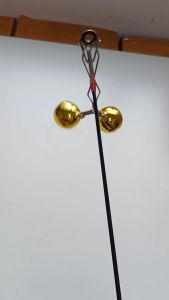 IFIXH DOUBLE FISHING BELL GOLD / SILVER / RED SENSITIVE AND LOUD FISHING BELL LOCENG PANCING
