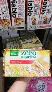 Bánh xốp không đường Gullon vanilla cho người tiểu đường ăn kiêng - Nhập khẩu từ Tây Ban Nha