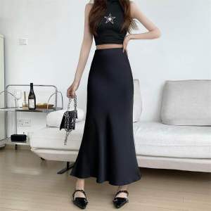 Lunar Mermaid Skirt - Mermaid Skirt - Rok Flare Wanita - Rok Mermaid Basic Polos - Mermaid Maxi Skirt Rok Panjang Wanita size S sampai XXL