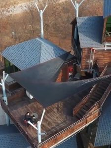 (Buy 1 Get 1)Jaring Penahan Matahari Luar Ruangan Paranet 90% Sunshade Net Terpal Jaring Naungan Angin Anti-uv Penahan Sinar Matahari Untuk Berkebun Mobil Tabir Suryahalaman Kanopi Tenda Musim Panas Naungan Teras