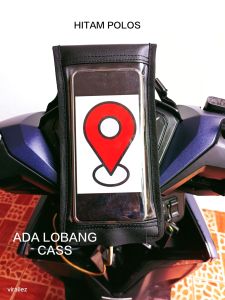 Holder Hp motor ojek online Holder Hp motor waterproof Holder Hp Motor Anti Air 6 s/d 7 inch