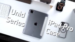 Bao da case ipad Dux Ducis Unid cho iPad Air 6/ 5/ 4/ Ipad Pro 11 M1/ M2 có khe cắm bút pencil auto sleep/ wake