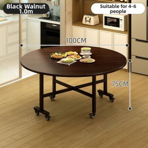 MOLORE | Foldable Large Dining Table Round