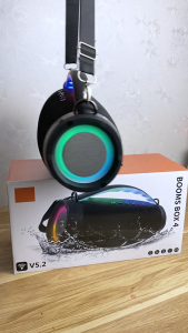 ( BẢN CAO CẤP ) Loa Bluetooth BOOMBOX 4 CÔNG SUẤT LỚN - Có LED - Bass Mạnh Âm Thanh Lớn Cực Đỉnh - BH 1 Tháng Lỗi 1 Đổi 1