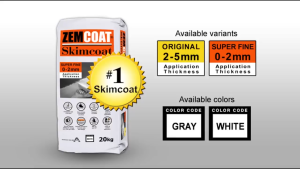 ABC Zemcoat Superfine Original Water Resistant. Number 1 Skimcoat in the PH