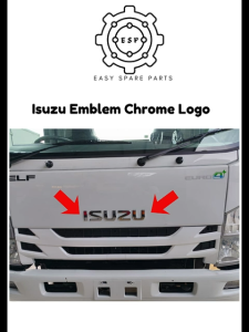 Isuzu Emblem Chrome 3D Logo