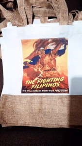 Ilocos Norte Eco Jute Souvenir Tote 12x14 Inches No Zipper Best for Gifts and Travel Keepsakes