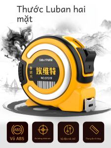 Thước Đo Độ Chính Xác Cao Bằng Đồng Nguyên Chất 5 Mét Thước Đo Phong Thủy Bằng Thép Đàn Hồi Thước Đo Dây Tròn Taiwan Everte Lbc-02