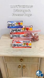Lacys ZIPBAG | Storage & Freezer Bag | Zip Bag for food | Small Zipper Bag | Food Plastic Bag | Reusable bag | Sealable bag | Storage bag
