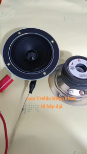 Loa treble jibelo thailan xương màu đồng -từ kép đại 55+60 cao cấp - giá 1 chiếc