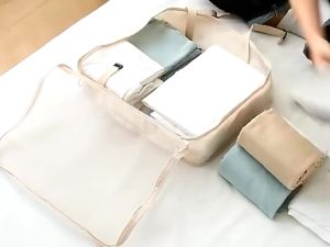 8 in 1 Travel Organizer Upgraded Travel Bag Waterproof Thickened Clothing Underwear Storage Set