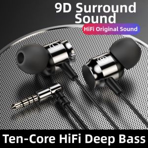 LIEZHI |High-Quality Bass Noise-Canceling Wired In-Ear Headphones with Type-C Connector