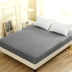 Abraca Dabra Luxury 100% Waterproof Mattress Protector Premium Brushed Fitted Bedsheet Soft Anti Bacterial Bedsheet Cover Single/Queen/King Size