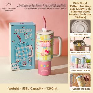 MODERN SWEETHOME | Stylish Insulated Water Cup Large Capacity