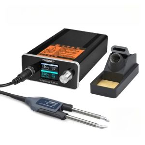 T12-X2 Soldering Station STM32 V2.1 Digital Temp Control 5Pin Soldering Iron Tweezers Handle Auto Sleep Repair Tool