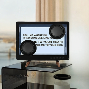 SKAMA | Floating Lyric Display Bluetooth Speaker