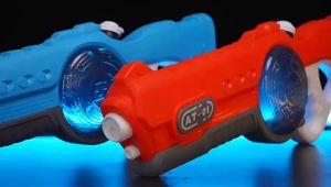 PINGUAN Hot selling electric water pistol in summer large size continuous firing large capacity high pressure water spray gun automatic water suction gun