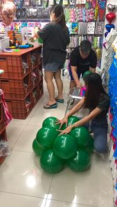 NOEL 2024 - Bong Bóng Trang Trí Noel Set Bóng Làm Cây Thông Trang Trí Giáng Sinh Noel Phụ Kiện Trang Tri Tiệc Tùng