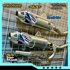 KNALPOT CRF KLX DTRACKER WR ORIGINAL MYRO Type MAGNUM