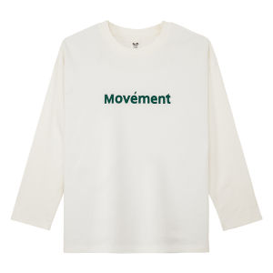 Boys Long Sleeve Cotton T-Shirt Childrens Base Shirt Pure Cotton Autumn Wear Casual Loose Fit round Neck Breathable