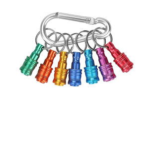 Magnetic Quick Release Carabiner Clip Mountain Climbing Keychain Storage Sleeve Tube Conversion Adapter Hardware Hand Tools