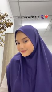 INSTANT LAZY AMIRAH FREESIZE (AMINIE HIJAB)