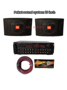 Paket salon sound system karaoke lengkap 10 inch - SP10