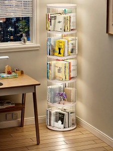 XINGYOU | Rotatable Movable Space-saving Bookshelf
