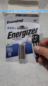 Vỉ 2 pin đũa AAA Ultimate Lithium Energizer 1.5V - Chính hãng chuyên dùng cho các thiết bị cao cấp