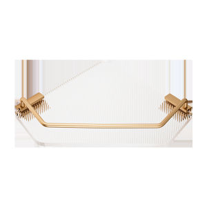 Wall Mounted Bathroom Organizer Clear Acrylic
