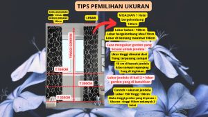 Gorden Jendela Gorden Anak anak karakter Tinggi 225cm Free Tali&hook LP