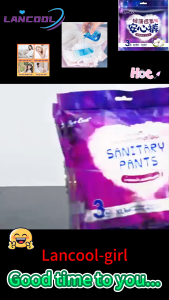 5ห่อ ผ้าอนามัยแบบกางเกง ผ้าอนามัยแพ็ค Organic ห่อ3ชิ้น ฟรีไซส์และXL รุ่นบางเบาระบายอากาศดี ผ้าอนามัยsofy แบบกางเกง