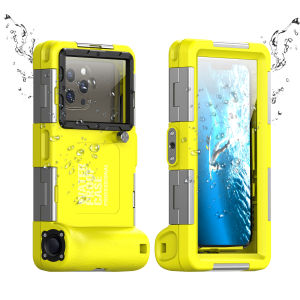 Multi-functional durable waterproof 15m/50ft universal 6.9 inch waterproof phone case IP68 professional diving photography