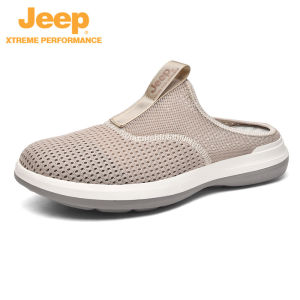 จี๊ป | รองเท้าแตะชายหาด Jeep สำหรับผู้ชาย ระบายอากาศได้ดี น้ำหนักเบา ทนทานต่อการสึกหรอ รองเท้าแตะแบบพกพาสำหรับฤดูร้อนปี 2023