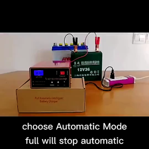 12V/24V Heavy-Duty Battery Charger – Fast Charging Portable AutomaticHeavy Fully Pulse Repair