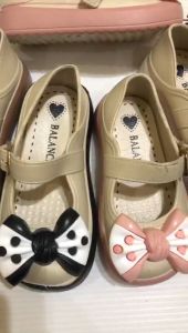 Sepatu Flat Anak Perempuan Motif Pita & Balance-LLJ 601