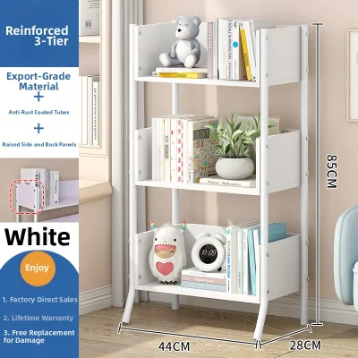 QIUZHISE | Multipurpose Solid Wood Bookshelf Small