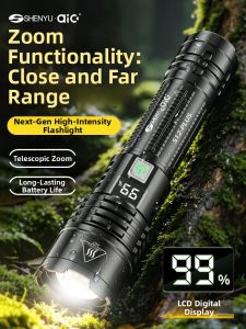 SHENYU | Ultra Bright Rechargeable Small Portable LED Flashlight