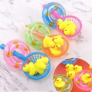 Childrens Rubber Duck Squeeze-sounding Dabbling Toys Baby Bathtub Pools Water Game Play Floating Inflatable Bath Toys for Kids