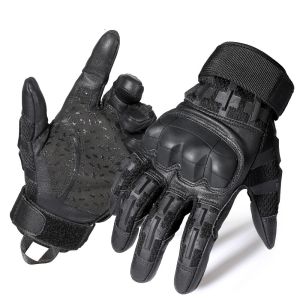 Găng Tay Đi Xe Đạp Màn Hình Cảm Ứng Dành Cho Nam Da PU Full Finger Chiến Thuật Airsoft Săn Bắn Đi Bộ Đường Dài Thể Thao Ngoài Trời Đi Xe Đạp Găng Tay Bảo Hộ