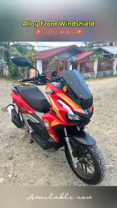 HONDA ADV 160 ALLOY Front WINDSHIELD/Alloy Visor For Motorcycle Accessories