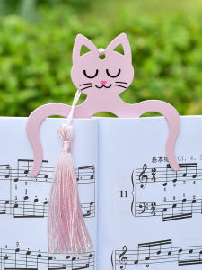 High Aesthetic Value Cartoon Metal Music Note Page Divider Piano Score Clip Creative Office School Supply Bookbinding Clip
