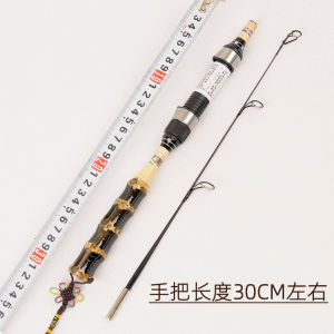 Gậy Câu Cá Mini Siêu Nhẹ 60cm Gậy Câu Lặn Đường Siêu Ngắn Gậy Câu Cá Bằng Tre Hiking Camping Travel Gear Fishing Rod