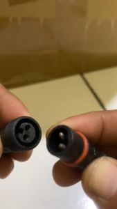 Kabel Konektor 2 Pin Waterproof & Kabel Ekstension PJU Outdoor