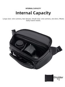 Cwatcun | Multifunctional Camera Waist Bag For Multiple Camera Models
